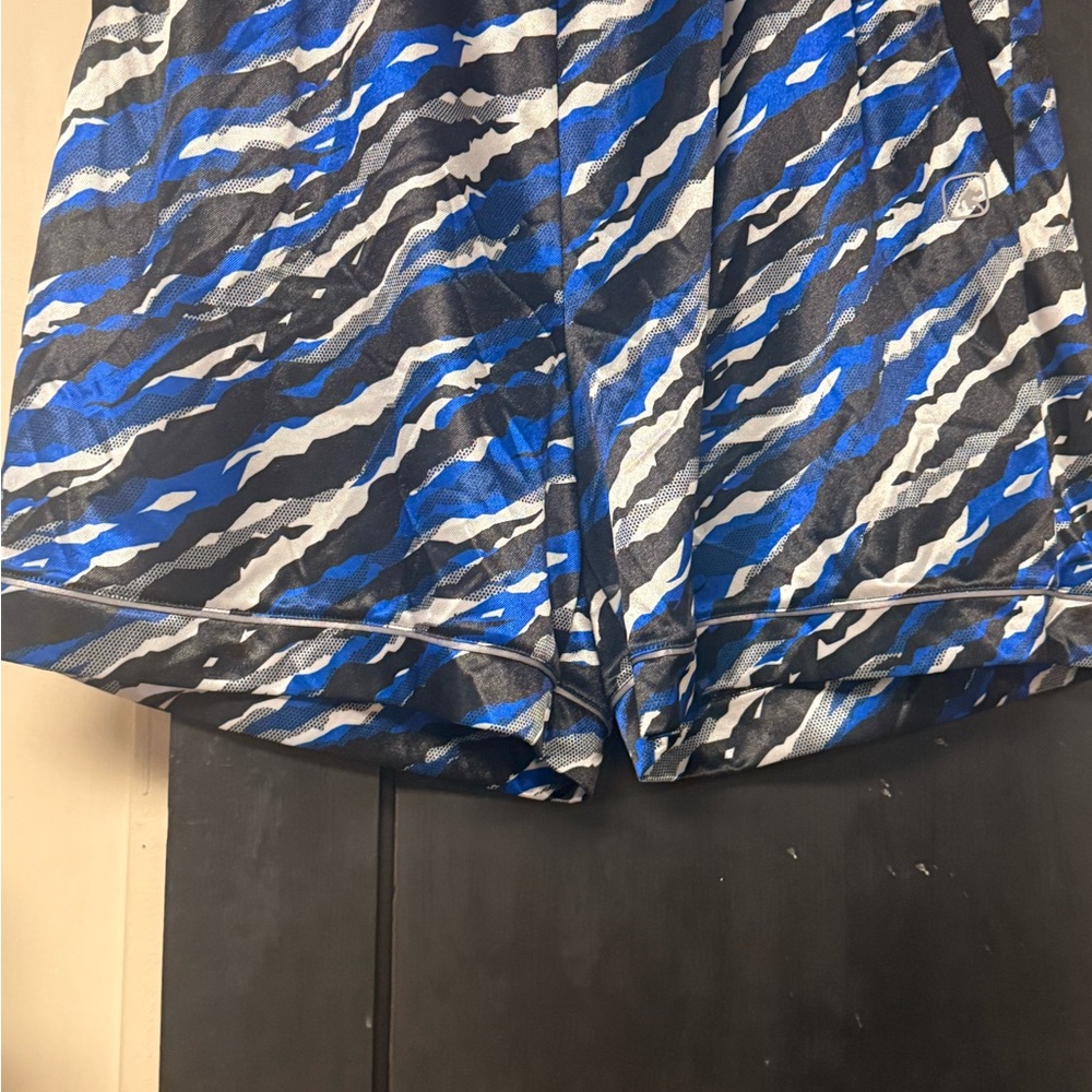 AND1 Blue and Black Athletic Shorts - Picture 6 of 7